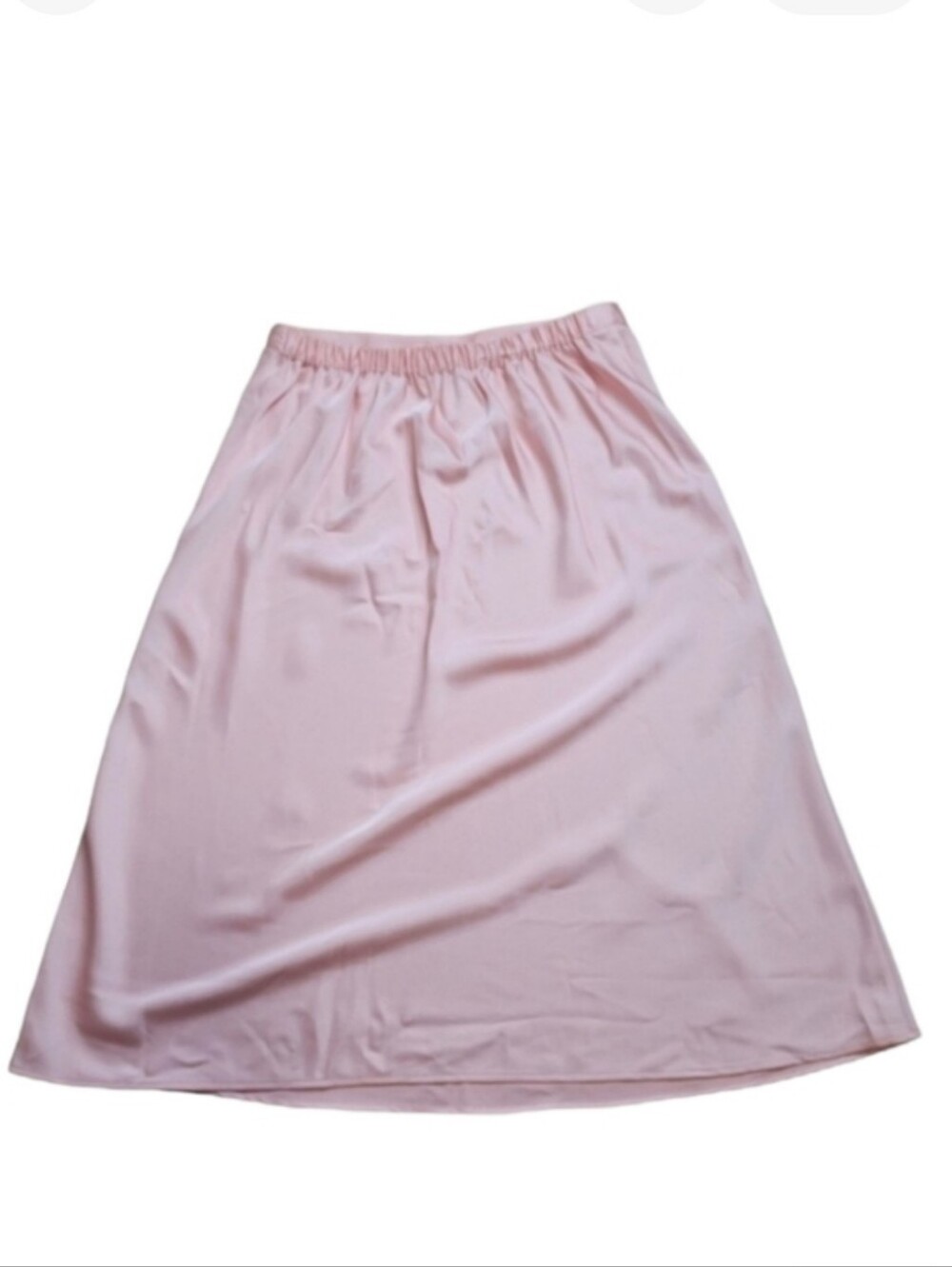 J. Crew Women's 90's Vintage satin slip skirt midi coral pink xs - Picture 8 of 15